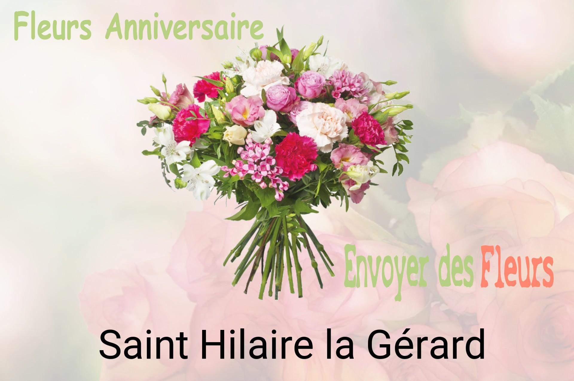 Bouquet de fleurs d’anniversaire livré à Saint-Hilaire-la-Gérard