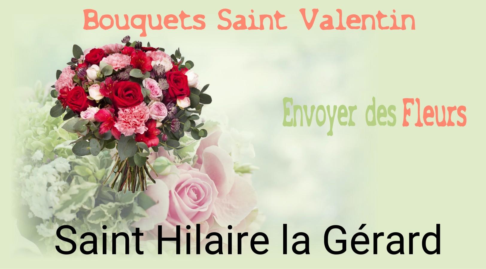 Roses de Saint-Valentin livrées à Saint-Hilaire-la-Gérard